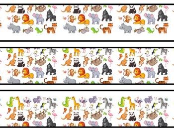 Animals Bulletin Board Decor Kit, Animals Letters by Swati Sharma