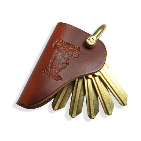 Leather Key Holster // Brown - American Bench Craft - Touch of Modern