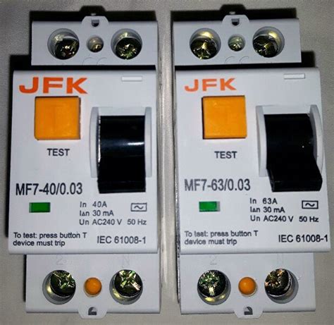 30mA RCD (Residual Current Device) - JFK Electrical