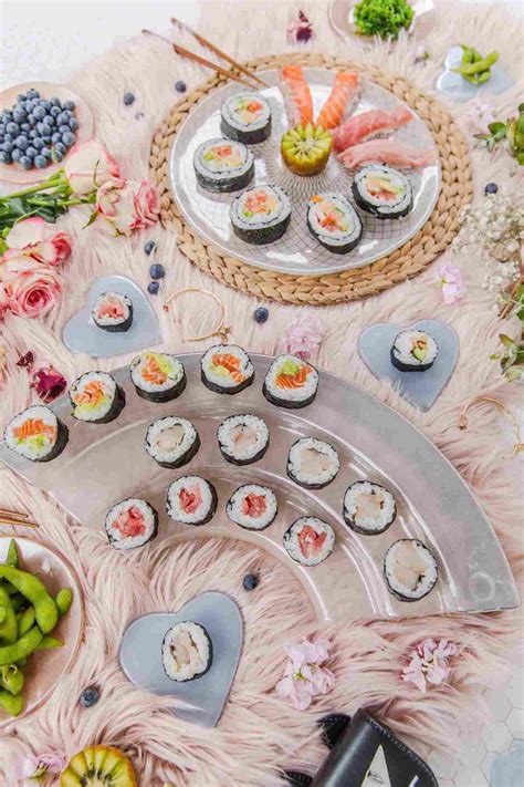 AnnaVasily - Xeni, Sushi serving platter with 3 tiers | Platters, Glass ...