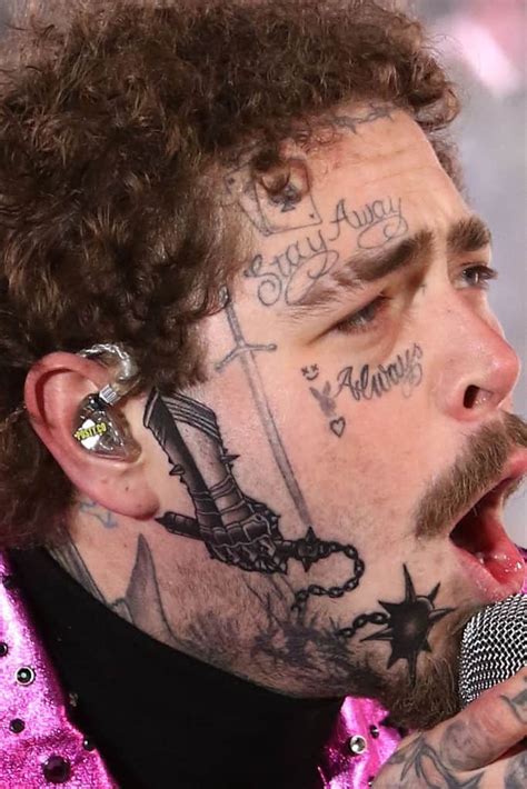 Post Malone's Tattoos and What They Mean