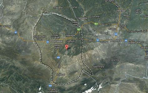 Peshawar Satellite Map – Paki Mag