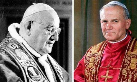 Pope Francis Makes History With The Dual Canonization Of Pope John ...