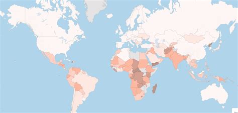 World Hunger Map