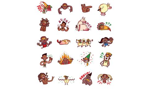 Animated stickers for instagram on Behance