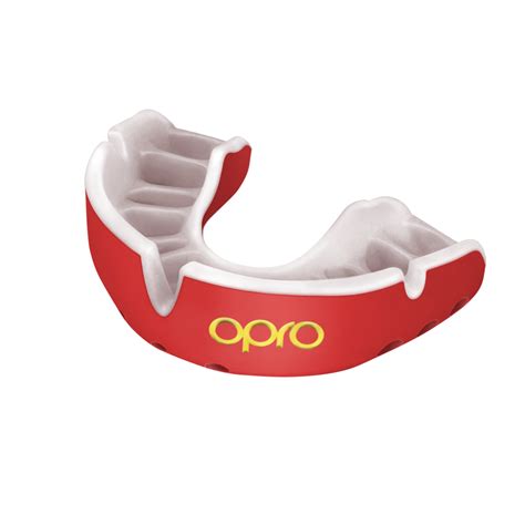 Opro Mouthguard – Gold Level – Red – CSS RUGBY