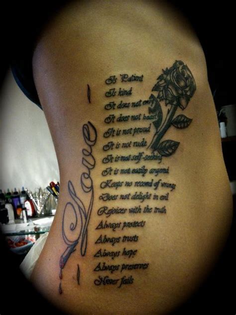 30+ Cool Bible Verse Tattoo Design Ideas with Meanings - Hative