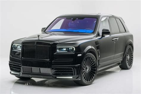 New Rolls-Royce Cullinan by Mansory offers aggressive cabin and stealth ...