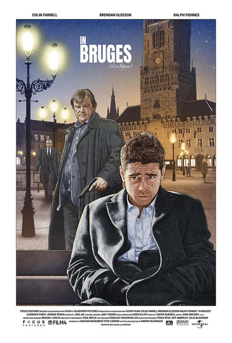 In Bruges by Neil Davies - Home of the Alternative Movie Poster -AMP-