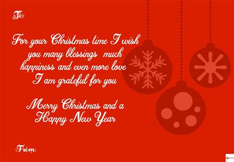 Christmas Cards Messages For Teachers