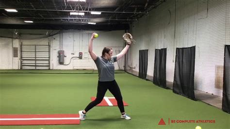 Fastpitch Softball pitching : The Reverse Drill - YouTube