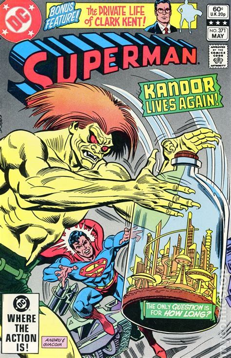 Supergirl Comic Box Commentary: A Little Bit Of Kandor: Superman #371