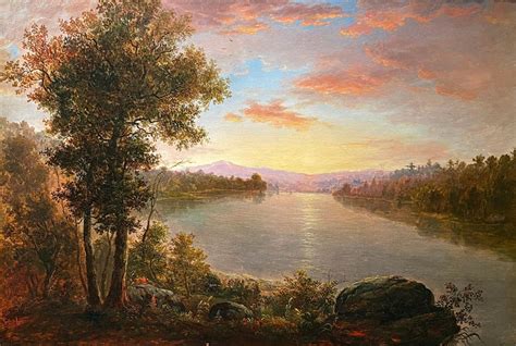 Jasper Francis Cropsey - Autumn Sunset For Sale at 1stDibs