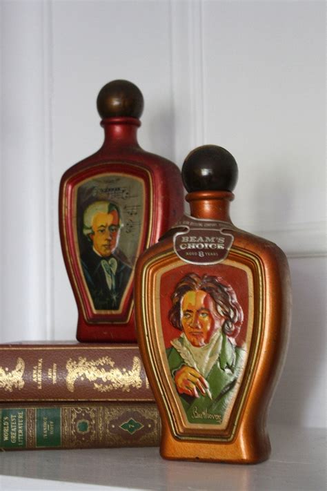 Vintage Jim Beam Liquor Bottles