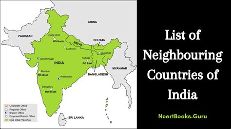 What Countries Neighbor Of India