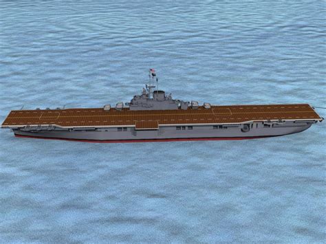 Essex Class Carrier Base Model by Dreamscape Studios