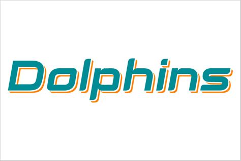 Miami Dolphins Logo - Wordmark Logo - National Football League (NFL ...