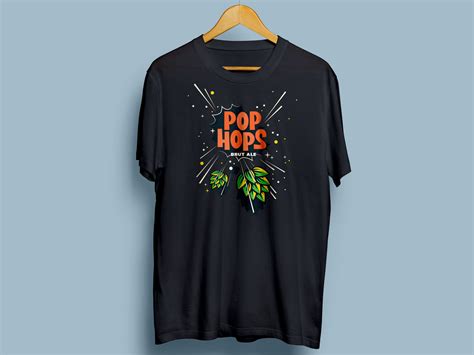 Pop Hops T-Shirt by Britton Stipetic for Rogue Studio on Dribbble