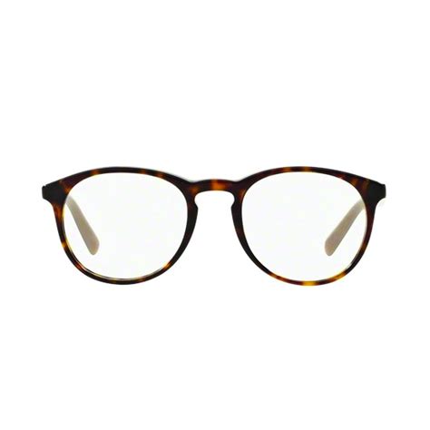 Prada // Men's Classic Round Optical Frames // Havana - Designer ...