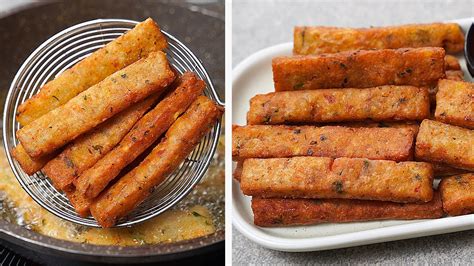 Chicken Potato Sticks Recipe | Chicken Snacks Recipes | New Snacks ...