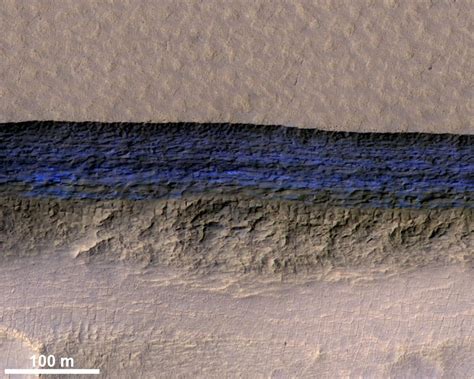 Big Sheets of Water Ice Lie Just Beneath the Surface of Mars | Space