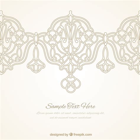 Free Vector | Ornamental background