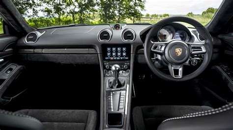 Porsche 718 Cayman GTS Interior Layout & Technology | Top Gear