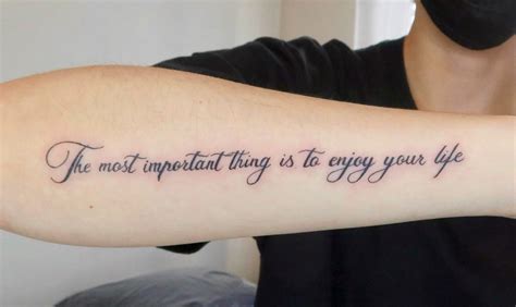 Inspirational quotes tattoo ideas photos