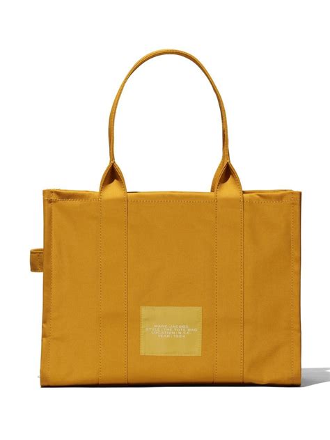 Marc Jacobs The Large Leather Tote Bag In Yellow | ModeSens