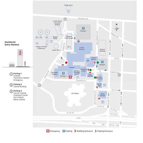 Uams Campus Map