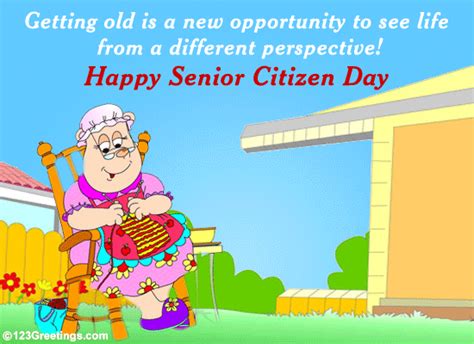 A New Perspective! Free Senior Citizen Day eCards, Greeting Cards | 123 ...