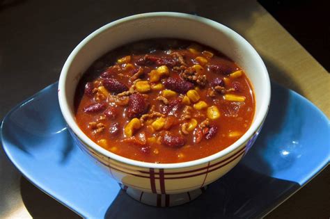 Chili con Carne with Beans USDA - Healthy School Recipes