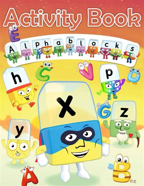 Buy Alphablocks Activity Book: A children’s coloring book and activity ...