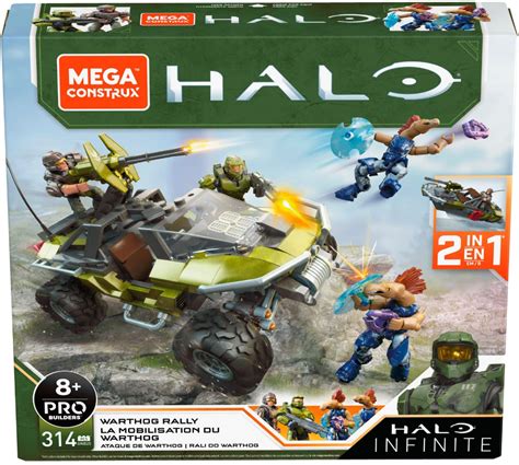 Wholesale prices Mega Construx Halo Infinite Warthog Rally Contruction ...