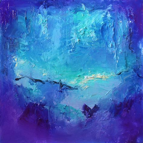 Extra Large Abstract Blue Paintings on Canvas Modern Fine Art - Etsy