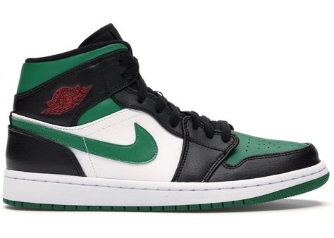 Now Available: Air Jordan 1 Mid "Green Toe" — Sneaker Shouts