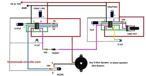 POLICE Siren Circuit for Diecast Police Models and R/C Emergency ...