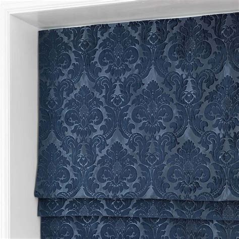 Versailles Roman Blind Navy | Dunelm | Roman blinds, Roman blinds ...