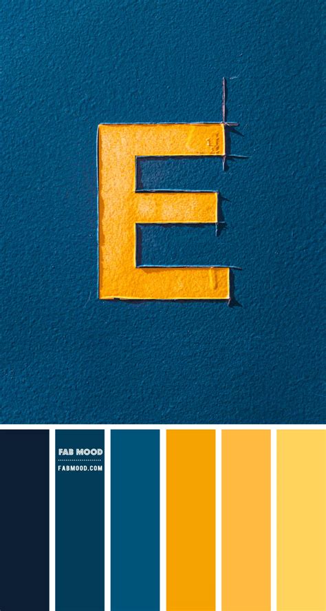 Blue And Yellow Color Palette - werohmedia