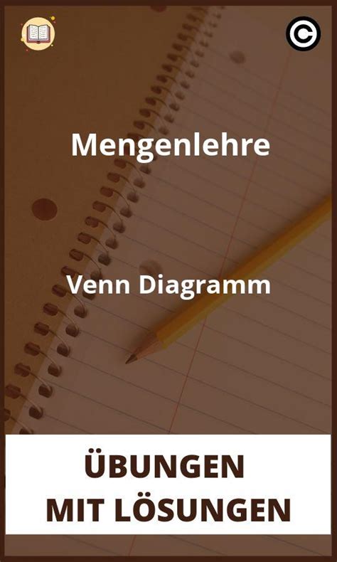 Mengenlehre Venn Diagramm übungen mit Lösungen PDF