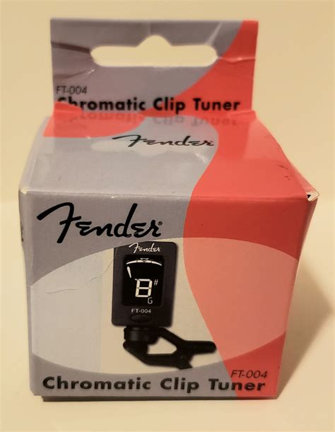 FENDER CHROMATIC CLIP TUNER. FT-004. NEW IN THE BOX. | Chromatic, Tuner ...