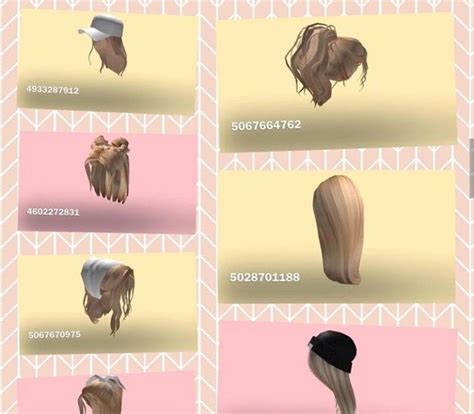 Roblox Hair Id Codes Blonde : Roblox Blonde Hair Id Page 1 Line 17qq ...