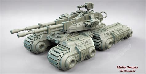 Command And Conquer Mammoth Tank 3d Model by cilams on DeviantArt