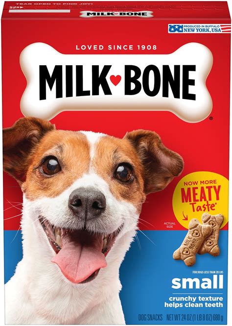 MILK-BONE Original Small Biscuit Dog Treats, 24-oz box - Chewy.com