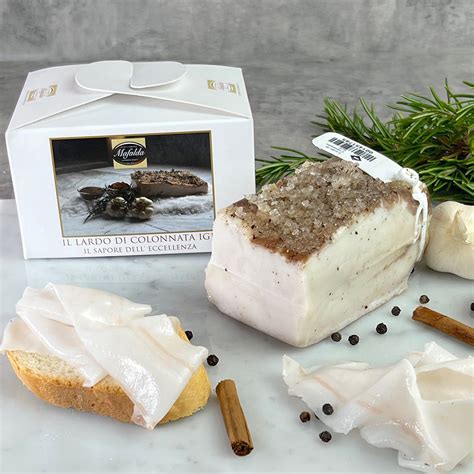 Lardo di Colonnata IGP 300g – TET Tuscany Excellence Taste