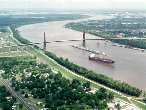 Industrial History: 1983 Hale Boggs Memorial Bridge over Mississippi ...