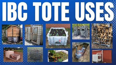 24 Creative Uses for IBC Totes - YouTube