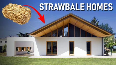 How to build Straw Bale Houses | Pros and Cons - YouTube