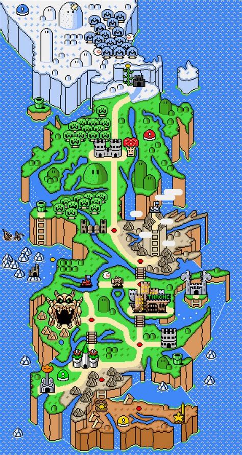 See a Super Mario World Map of Westeros