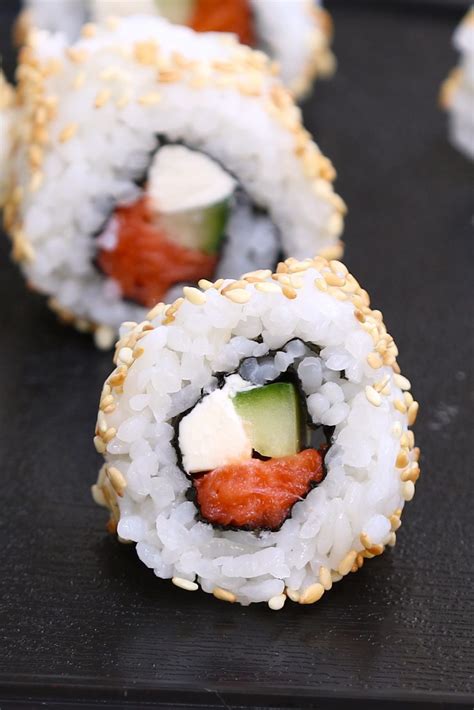 Easy Philly Roll Sushi Recipe - A Spectacled Owl